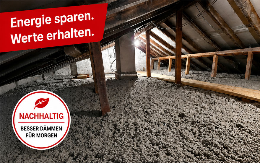 Dachbodendämmung vom Fachbetrieb